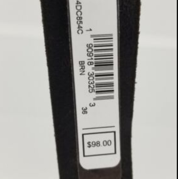 NWT Men's Frye Leather Belt - Picture 4 of 7